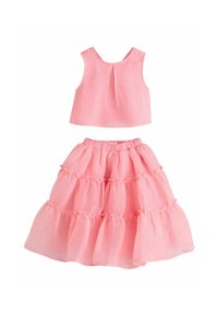 REGULAR FIT  SET - A-lijn rok - coral pink