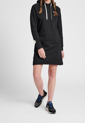 Jerseykleid - black denim