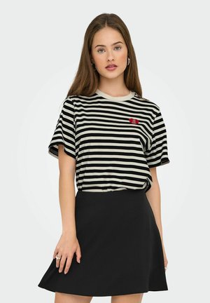 ONLLIVINA - T-shirt imprimé - black