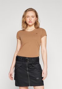 G-STAR EYBEN - Basic póló - beige