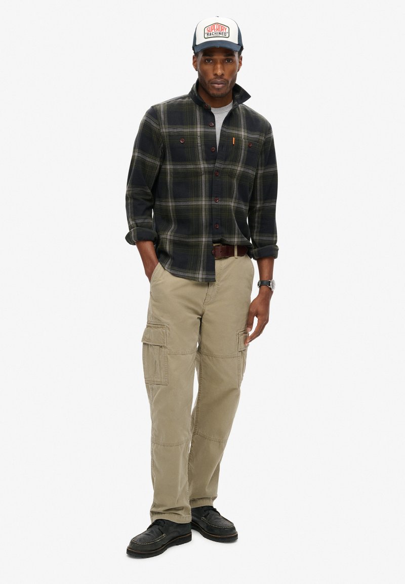 Superdry & Co Overhemd zwart Superdry & Co Overhemd zwart