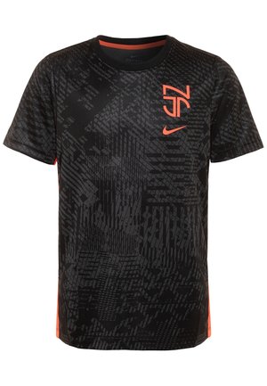 NEYMAR DRY - T-Shirt sport - black/bright crimson