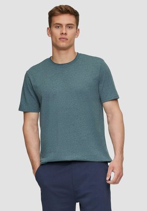 MIT LAYERING DETAIL - T-shirt basique - petrol