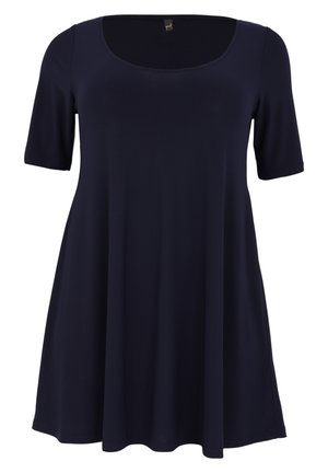 YOEK SHORT SLEEVES - Tunic - blue