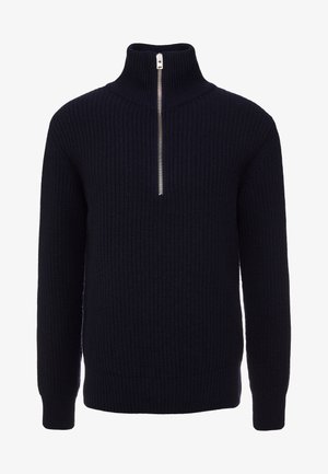 CLOSED ZIPPED JUMPER - Džemperis - dark night