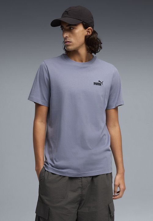PUMA LOGO TEE - Basic T-shirt - gray sky — photo 2