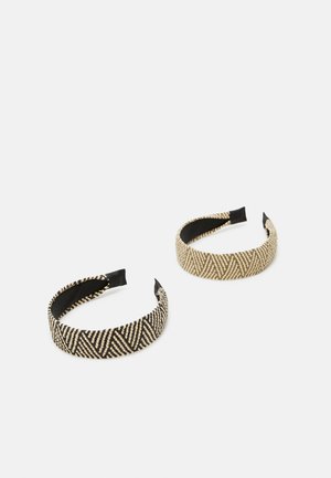 ONLNAOMI HAIRBAND 2 PACK - Hair Styling Accessory - camel