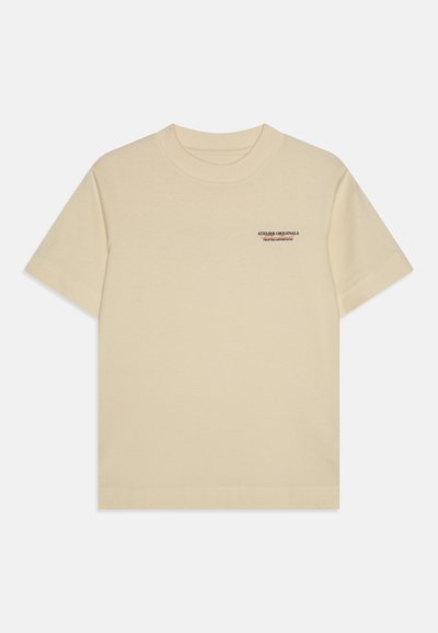 JORISLINGTON TYPE TEE CREW - T-shirt imprimé - antique white
