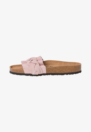 Mules - soft rose