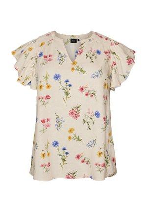 Zizzi, Bluse - beige
