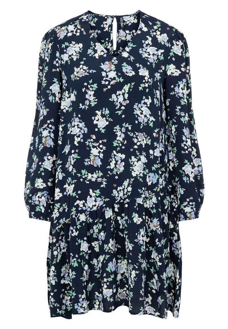 Pieces Jurk donkerblauw