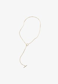 Neizbrano, gold-coloured plated recycled sterling silver-coloured