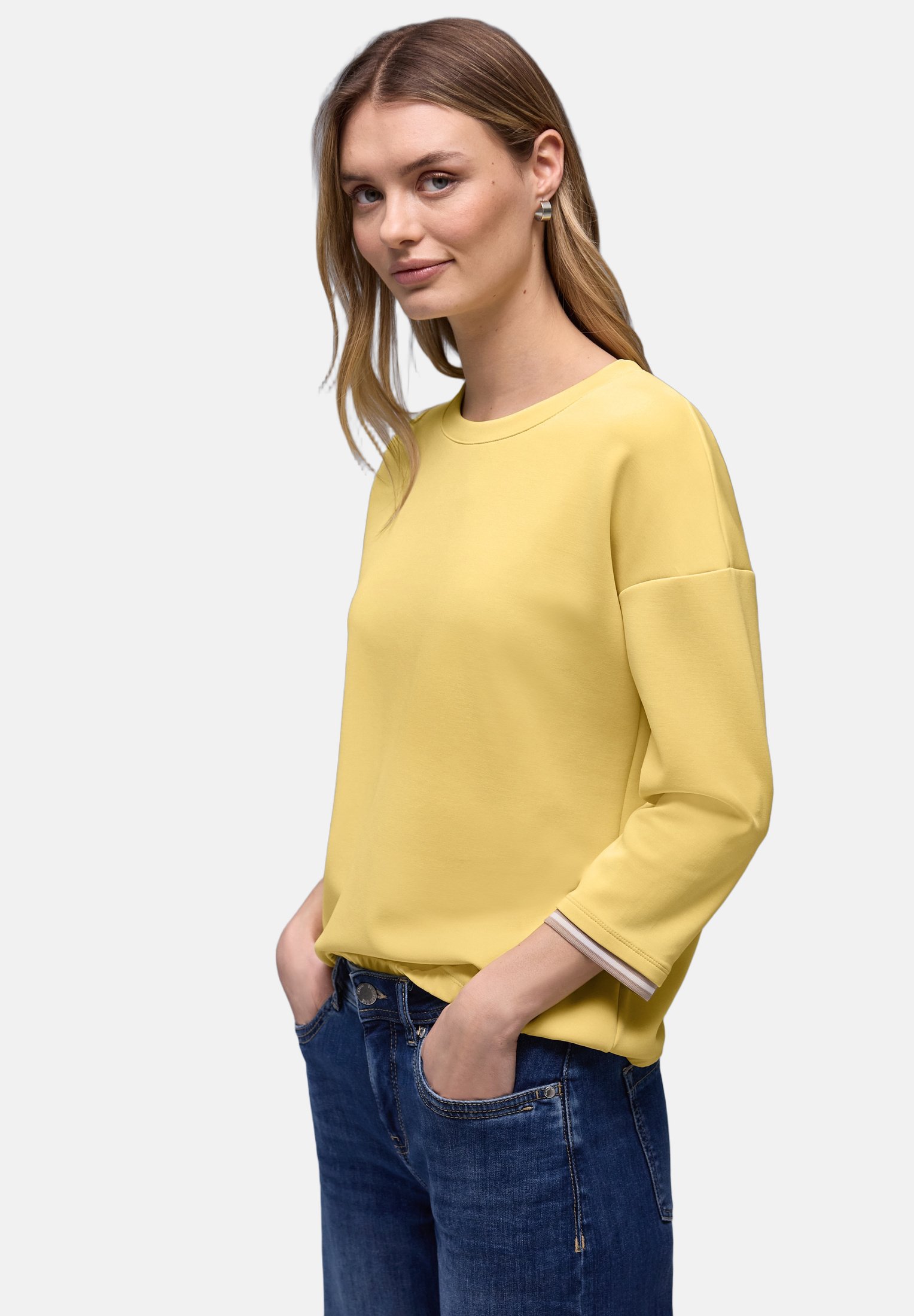 Street One A323339 Maglietta Morbida con Stampa, Bianco Sporco, 48 Donna Street One A323339 Maglietta Morbida con Stampa, Bianco Sporco, 48 Donna