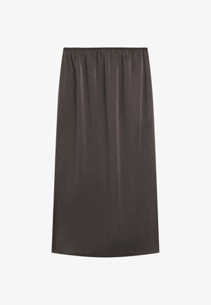Massimo Dutti, Plooirok - dark grey
