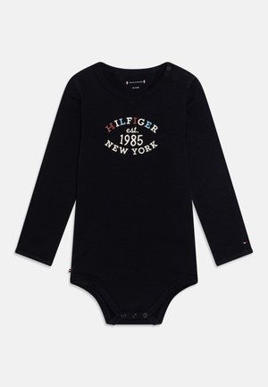 Tommy Hilfiger BABY MONOTYPE OVAL UNISEX - Majica z dolgimi rokavi - desert sky