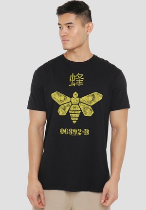 BREAKING BAD METHYLAMINE BARREL BEE - Print T-shirt - black