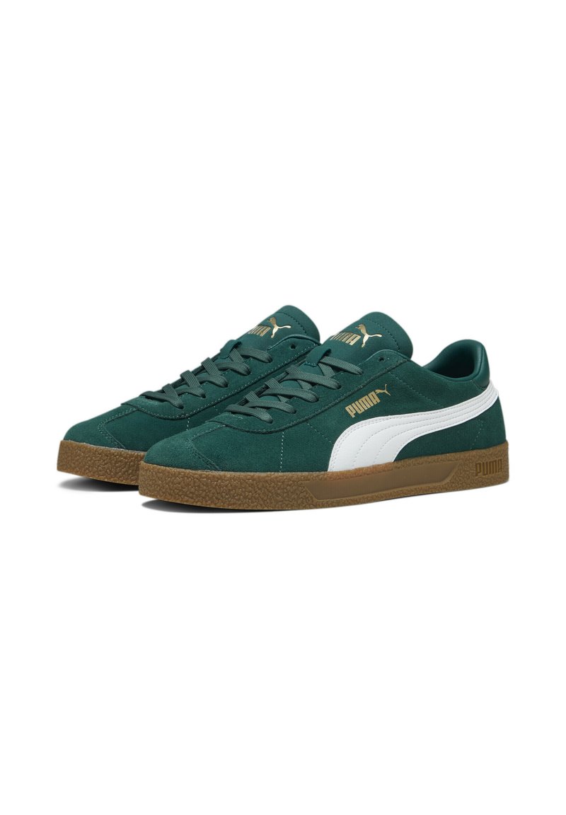 puma suede classic dark green