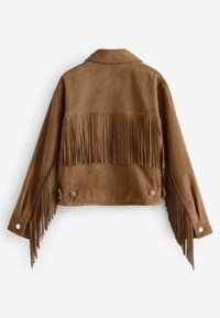 Next REGULAR FIT - Giacca di pelle - tan brown