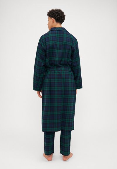 Polo Ralph Lauren ROBE LOUNGE - Albornoz - green/blue/black