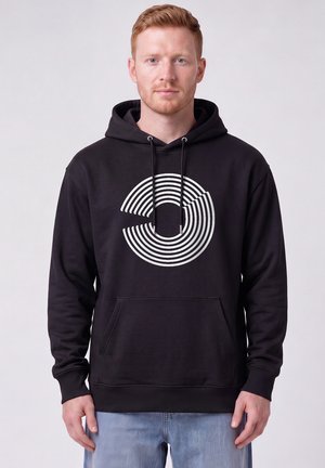 watapparel, ABSTRACT 01 UNISEX - Kapuzenpullover - black