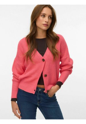 VMLEA LS V-NECK CUFF NOOS - Jopica - coral paradise