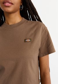 Dickies OAKPORT BOXY TEE - T-shirt basic - mushroom