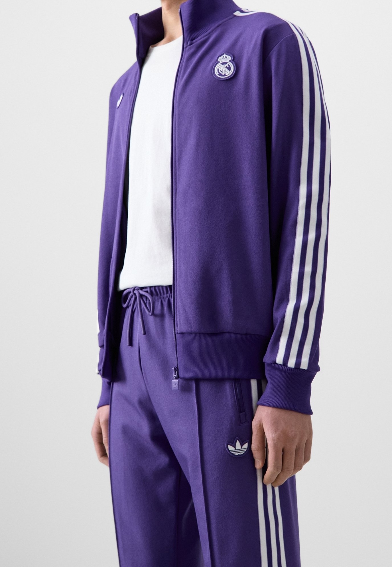絶版‼️ PURPLE STARS purple fashion adidas Originals Club wear - purple - (Pre-owned) - Zalando