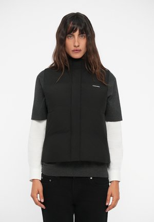 DIFF   - Waistcoat - black