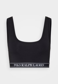 BUILT UP BRALETTE - Korsetes izstrādājums ar stīpiņām - onyx