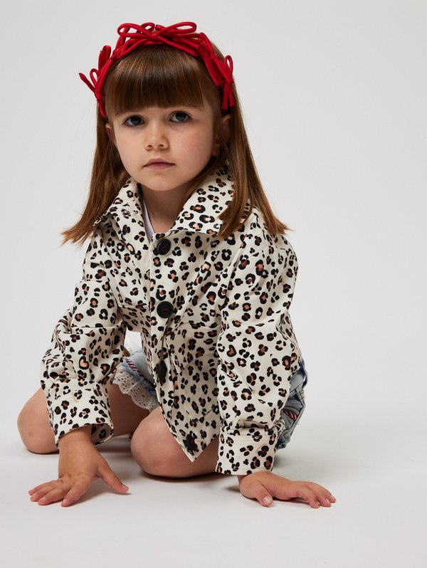 GIACCHINO ANIMALIER - Light jacket - maculato4