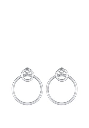 Elli DOUBLE CIRCLE - Pendientes - silber