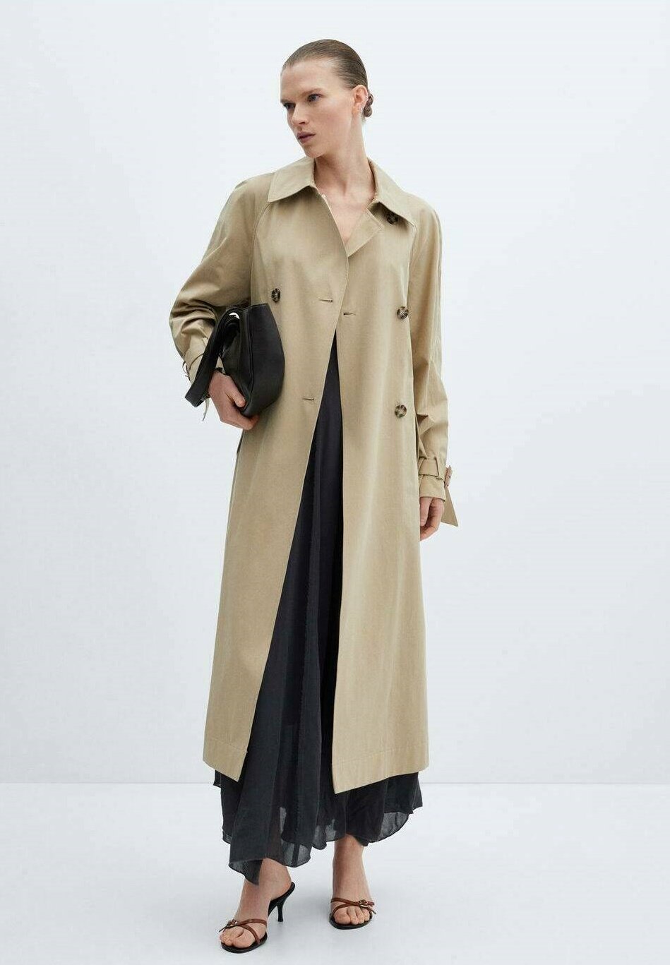 Trench Coat Femme London De Charles Gray - Couleur Beige - Taille 40 - Coupe Swing - Occasion Très Bon état