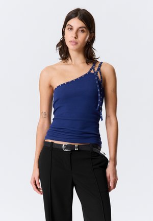 ONE SHOULDER - Débardeur - royal blue
