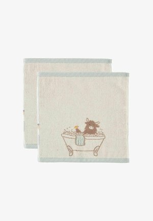 Next, SET OF 2 HAMISH THE HIGHLAND COW FACE CLOTHS - Handtuch - natural