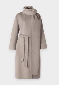 SCARF COAT - Mantel - medium cool brown