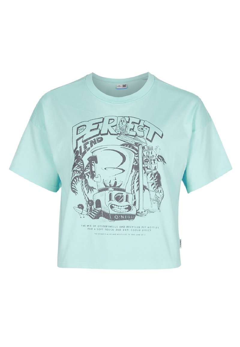 O’Neill T-shirt print blauw