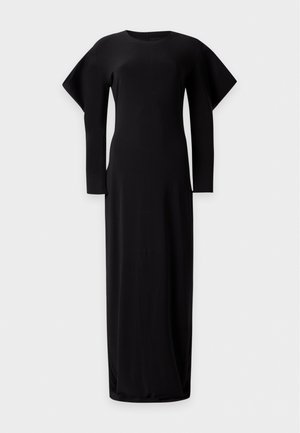 Norma Kamali, WING SLEEVE GOWN - Дълга рокля - black