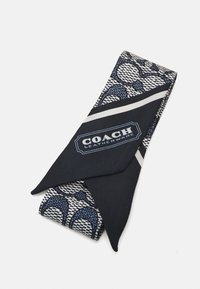 COACH SIGNATURE VINTAGE PRINTED - Scarf - midnight navy