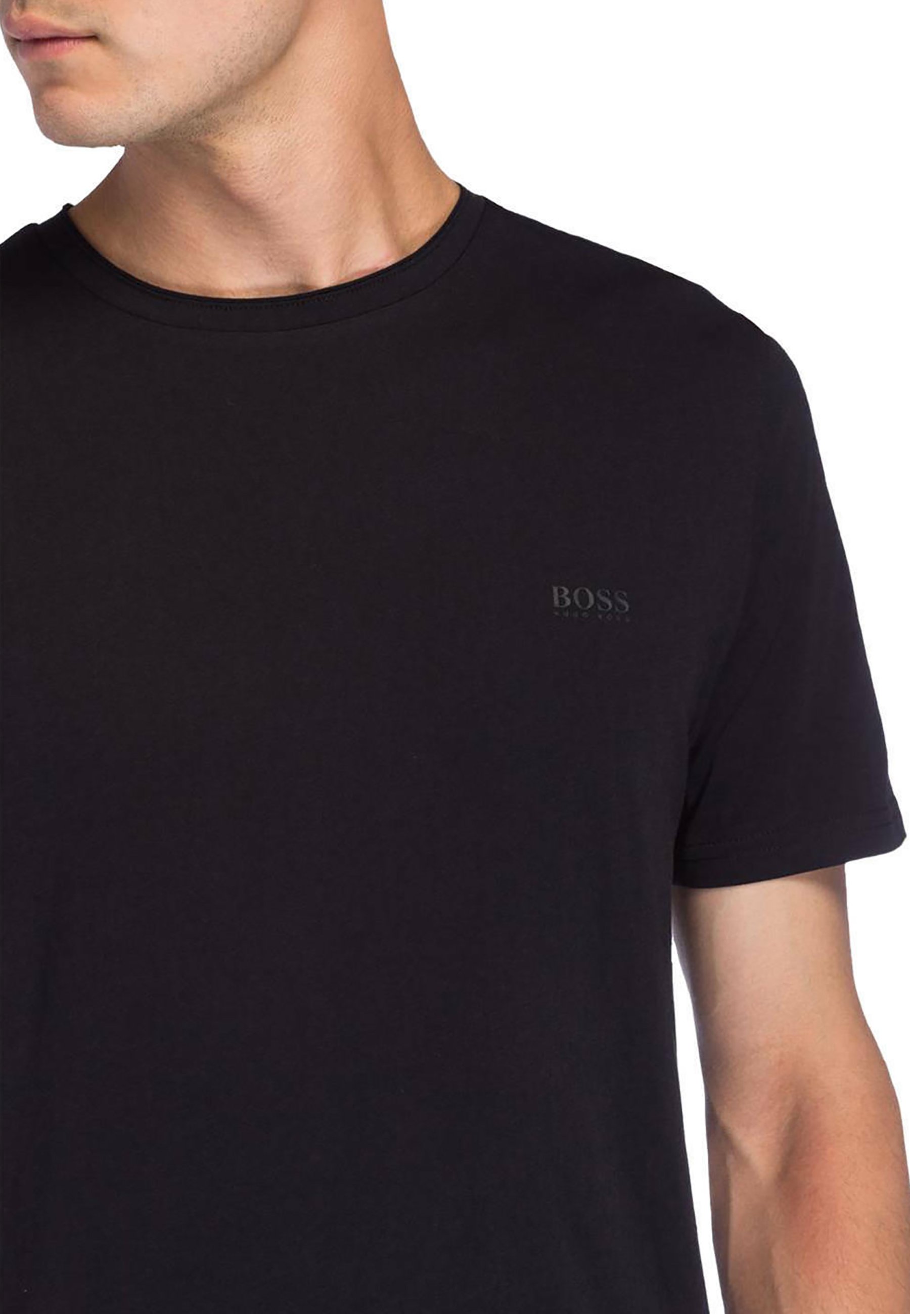 BOSS CASUAL Basic T-shirt - black 