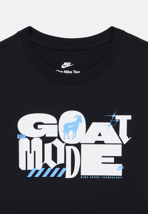 Nike TEE GOAT MODE UNISEX - Print T-shirt - black — foto 4
