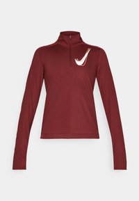 SWOOSH - Tops ar garām piedurknēm - dark team red