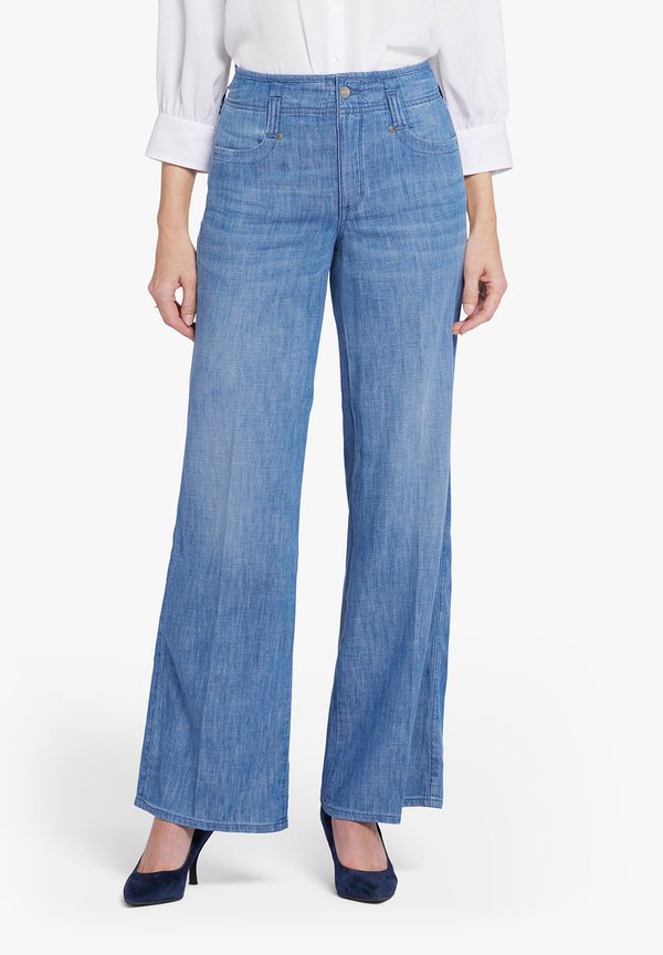 TERESA WIDE LEG - Flared Jeans - corfu