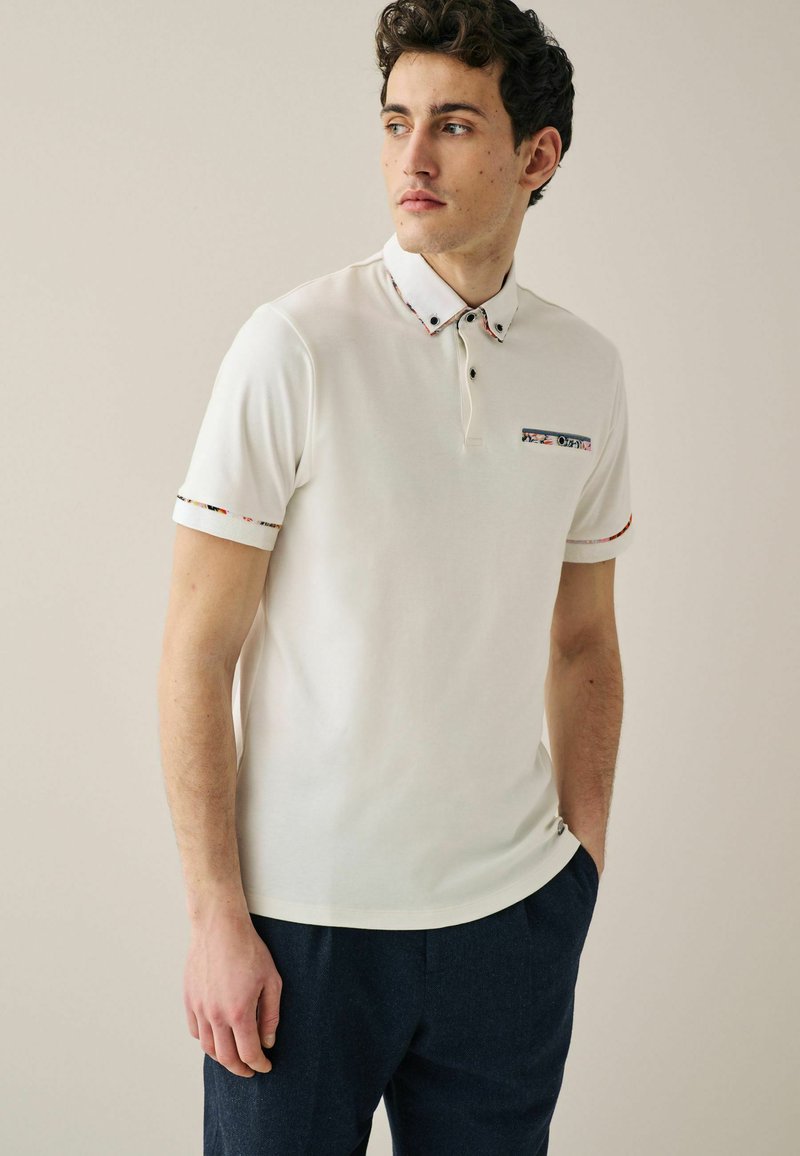Next SMART COLLAR Poloshirt white/wit Zalando.nl