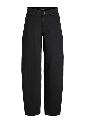 JJXX, BARREL FIT JEANS JXFUJI BARREL MW R402 DNM NOOS - Jeans a sigaretta - black denim