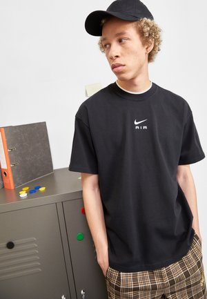 X.LAB Timer Tee Black (White Print)