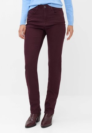 BRAX STYLE CAROLA - Pantaloni - blackberry violet