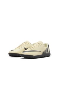 Nike Performance JR MERCURIAL VAPOR 15 CLUB TF  - Rasen-Fußballschuhe - lemonade black