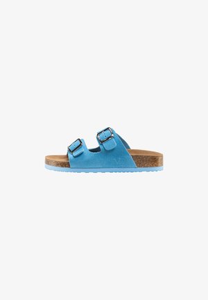 19V69 Italia, 19V69 ITALIA SANDALEN SASSARI SUEDE - Pantolette flach - light blue