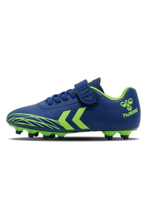 Hummel TOP STAR F.G. JUNIOR UNISEX - Botas de fútbol con tacos - navy peony