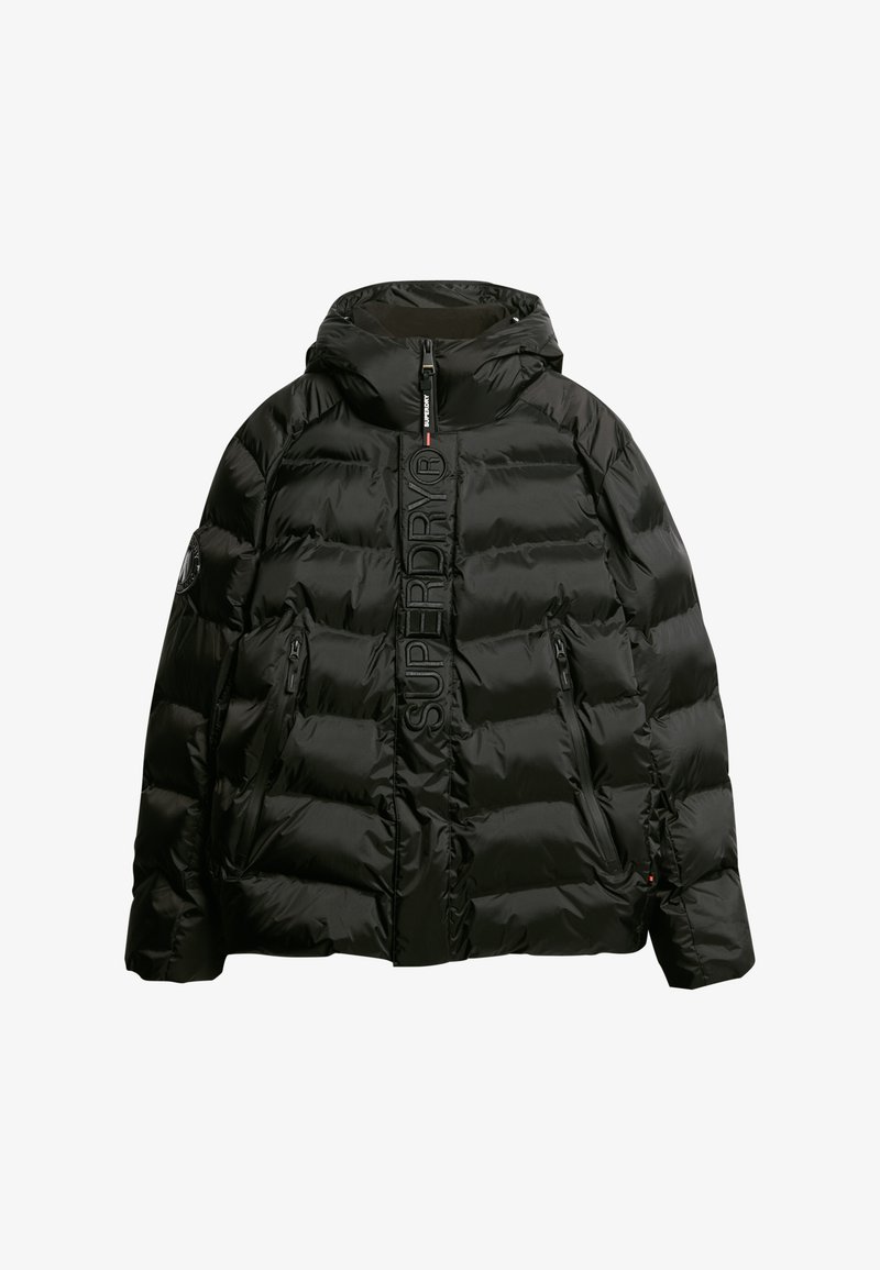 Superdry Co GRAPHIC PUFFER Winter jacket black Zalando